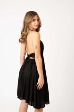 Vestido Corto Mikonos Black — vista 2