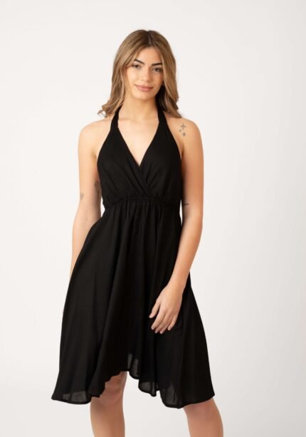 Vestido Corto Mikonos Black
