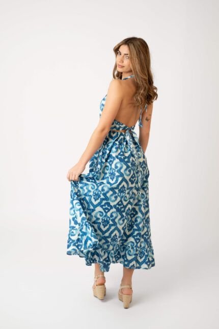 Vestido Largo Nerea Blue — vista 2