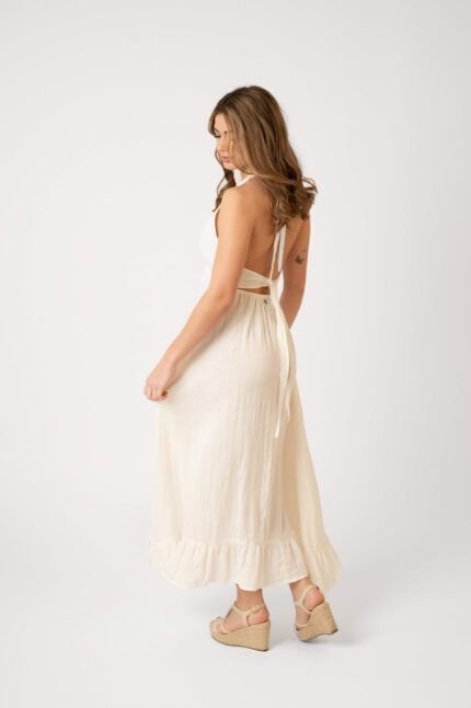 Vestido Largo Nerea White — vista 2