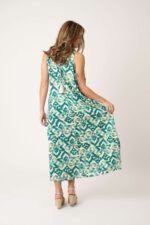 Vestido Largo Pilar Aqua — vista 2