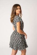 Vestido Corto Sunrise Black — vista 2