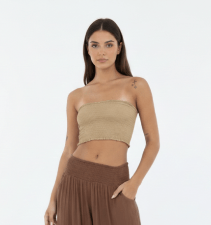 Top Bustier Beige