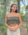Top Bustier Caqui
