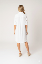 Camisa Midi Sara White — vista 2