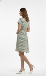 Vestido Corto Oasis Green — vista 2