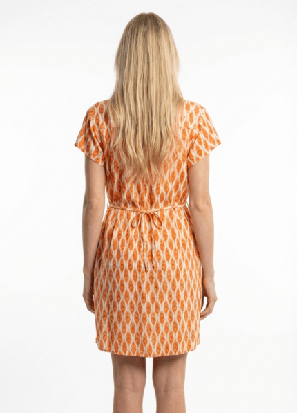 Vestido Corto Oasis Teja — vista 2