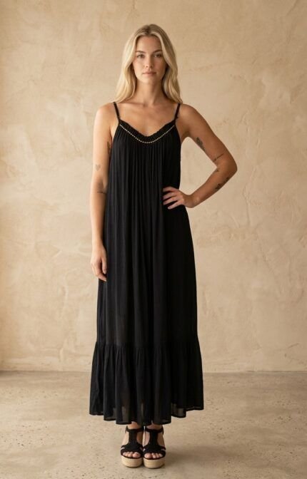 Vestido Largo África Black