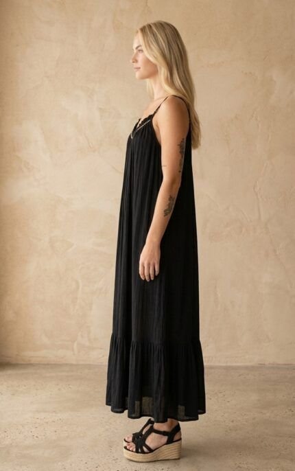 Vestido Largo África Black — vista 2