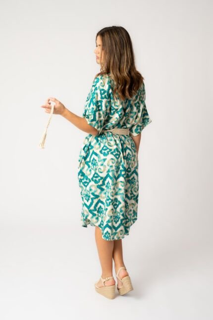Vestido Corto Athenea Aqua — vista 2