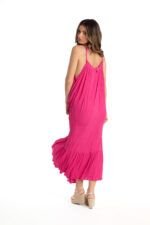 Vestido Largo África Fuchsia — vista 2
