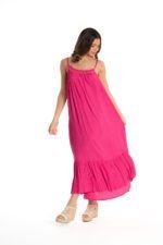 Vestido Largo África Fuchsia — vista 4