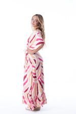 Vestido Largo Celine Red — vista 2