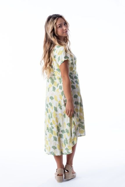 Vestido Corto Corina Green — vista 2