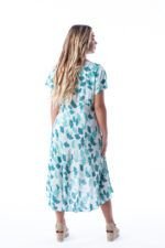 Vestido Corto Corina Aqua — vista 2