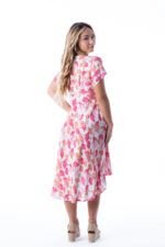 Vestido Corto Corina Red — vista 2