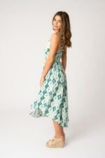 Vestido Largo Inti Aqua — vista 3