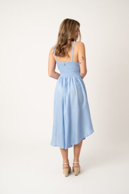 Vestido Largo Inti Sky Blue — vista 2