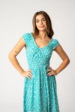 Vestido Largo June Green Legui — vista 3