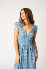 Vestido Largo June Blue Legui — vista 4