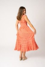 Vestido Largo June Red Legui — vista 2
