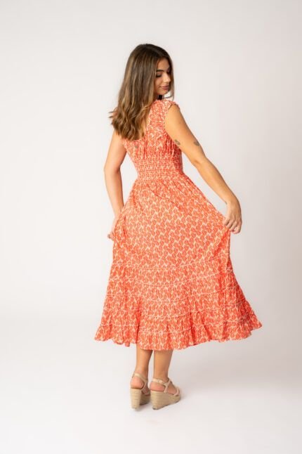 Vestido Largo June Red Legui — vista 2