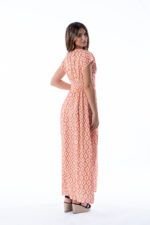 Vestido Largo Luisa Coral — vista 2
