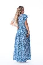 Vestido Largo Luisa Blue — vista 2
