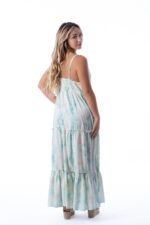 Vestido Largo Minerva Aqua — vista 3