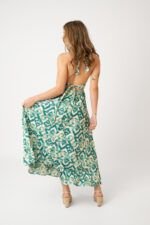 Vestido Largo Nerea Aqua — vista 2