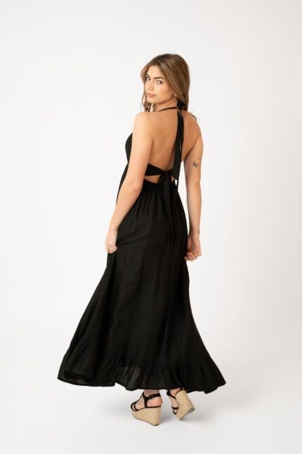 Vestido Largo Nerea Black — vista 2