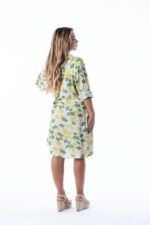 Camisa Midi Sara Green Ginko — vista 3