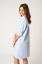 Camisa Midi Sara Blue Stripe — vista 3