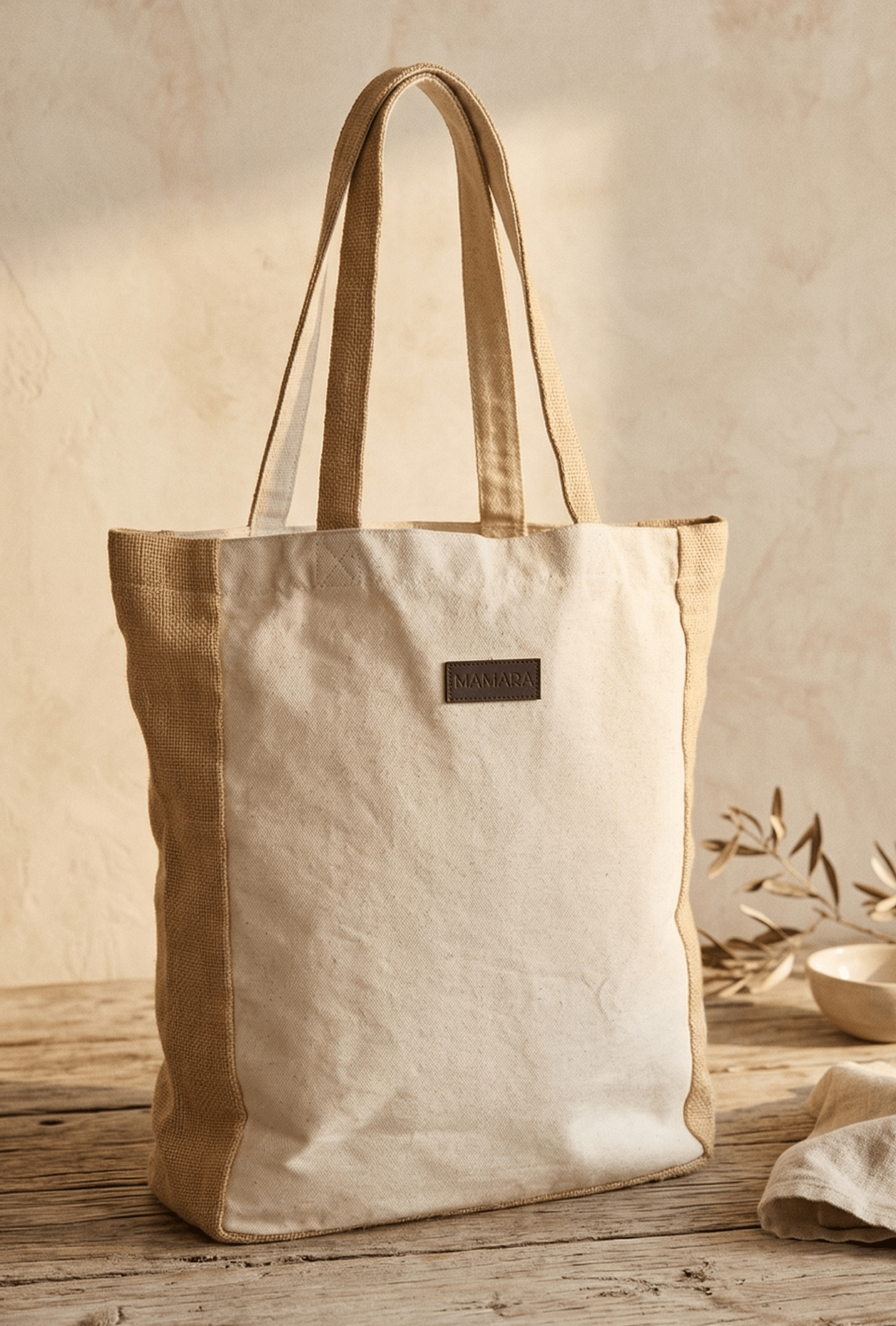 illetes Bolso Bicolor Illetes Jute