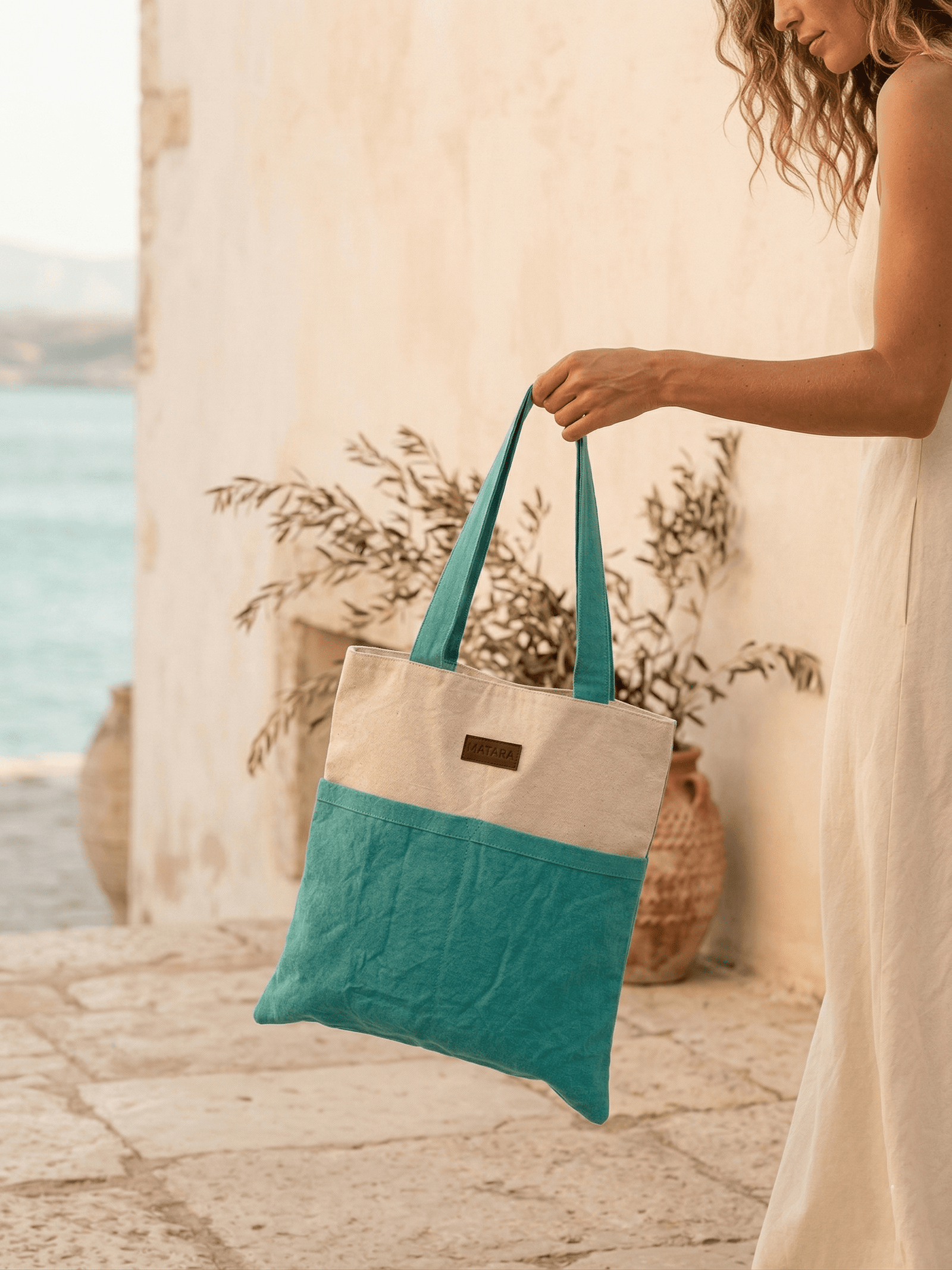 sorrento Bolso Bicolor Sorrento Green