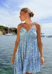 Vestido Corto Annete Blue Wild