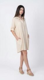 Camisa Sara Beige — vista 2