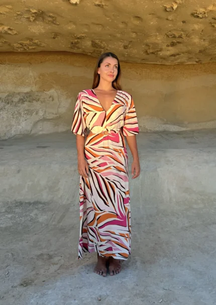 Vestido Largo Nicky Pink