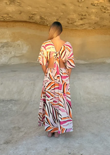 Vestido Largo Nicky Pink — vista 2