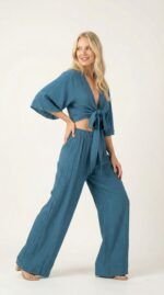 Pantalón Angelina Blue Marine — vista 3
