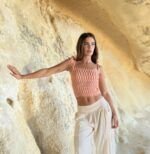 Top Bustier Long Teja Feather — vista 3