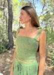 Top Bustier Long Green