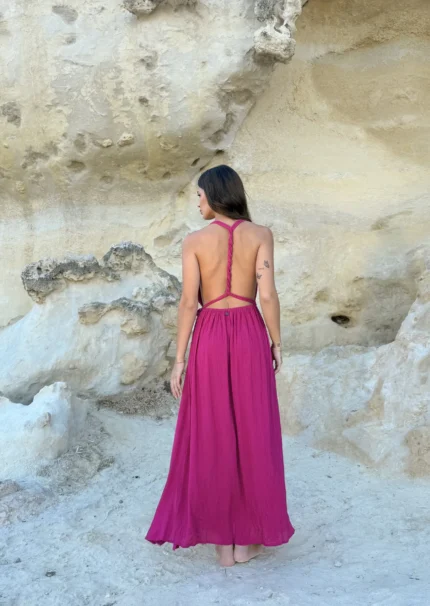 Vestido Largo Indira Bungavilla — vista 2