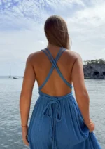 Vestido Largo Indira Cielo — vista 3