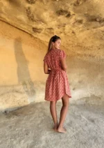 Vestido Corto Fresh Red — vista 2