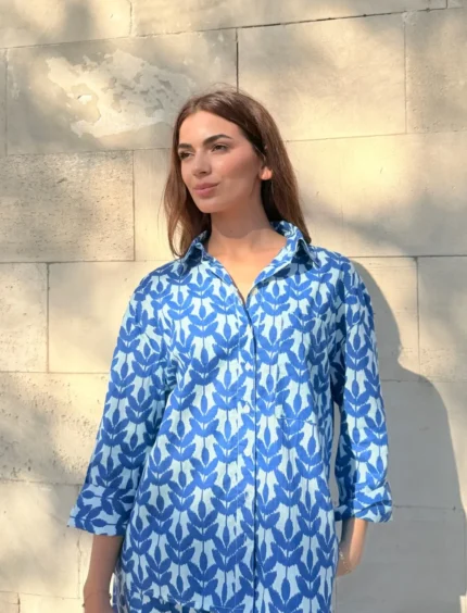 Camisa Neus Blue