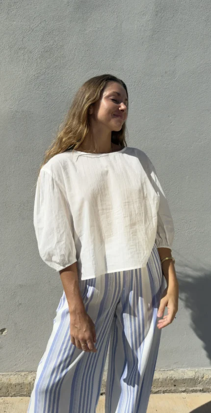 Blusa Balloon White — vista 2