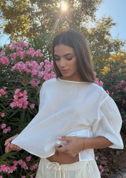 Blusa Balloon White