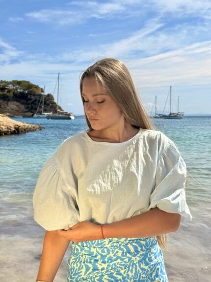 Blusa Balloon Light Blue — vista 2