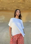 Blusa Round Neck White